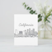 Postkarte Kalifornien (Stehend Vorderseite)