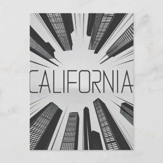 Postkarte Kalifornien (Vorderseite)