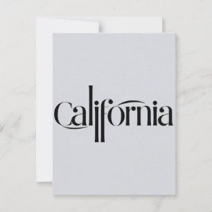 Postkarte Kalifornien