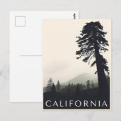 Postkarte Kalifornien (Vorne/Hinten)