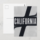 Postkarte Kalifornien (Vorne/Hinten)