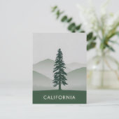 Postkarte Kalifornien (Stehend Vorderseite)