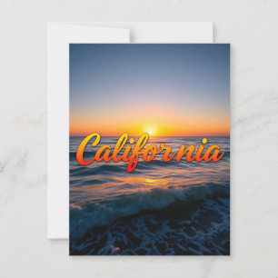 Postkarte Kalifornien