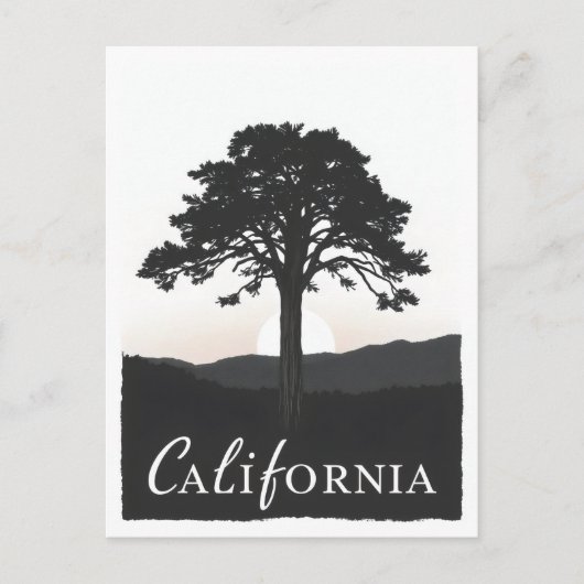 Postkarte Kalifornien (Vorderseite)