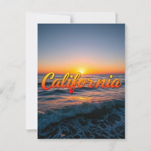 Postkarte Kalifornien