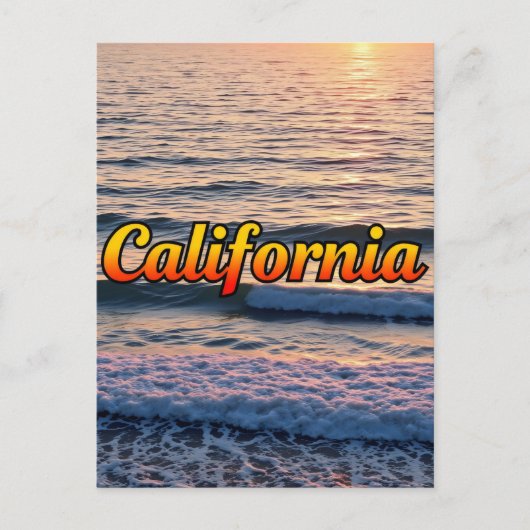 Postkarte Kalifornien (Vorderseite)