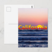 Postkarte Kalifornien (Vorne/Hinten)