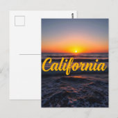 Postkarte Kalifornien (Vorne/Hinten)