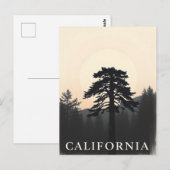 Postkarte Kalifornien (Vorne/Hinten)