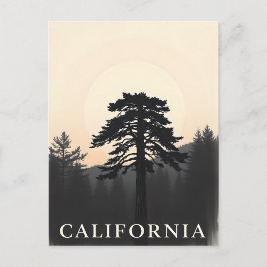 Postkarte Kalifornien (Vorderseite)