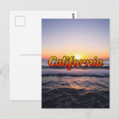 Postkarte Kalifornien (Vorne/Hinten)