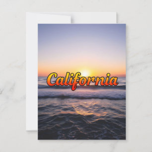 Postkarte Kalifornien