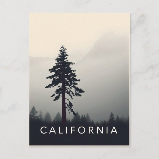 Postkarte Kalifornien (Vorderseite)