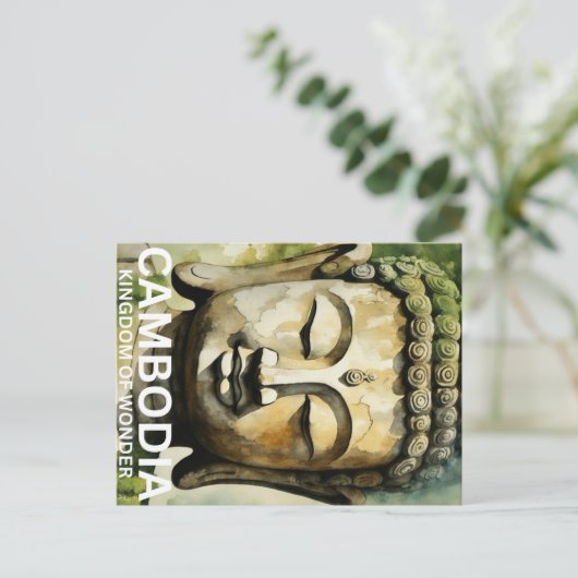 Postkarte Kambodscha (Stehend Vorderseite)