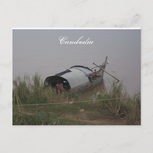 Postkarte Kambodscha (Vorderseite)