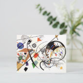 Postkarte Kandinsky Tranverse Line (Stehend Vorderseite)