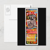 Postkarte-Karneval/Unterhaltung-12 Postkarte (Vorne/Hinten)