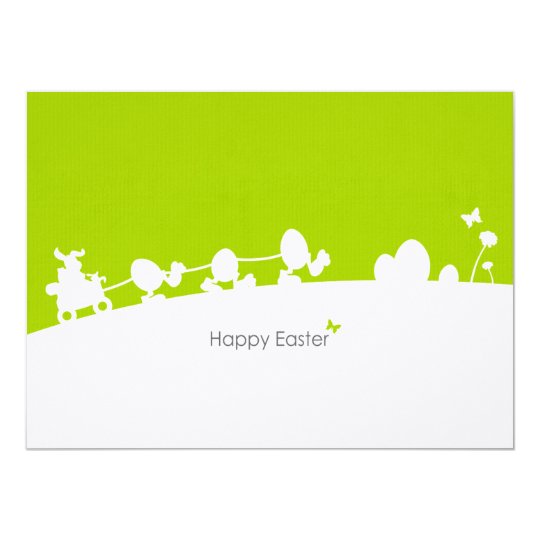 Postkarte Karte Ostern 14 X 19,5 Cm Einladungskarte