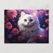 Postkarte Katze Fleur 2 (Vorderseite)
