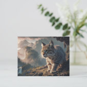 Postkarte Katze Serie 10 22 (Stehend Vorderseite)