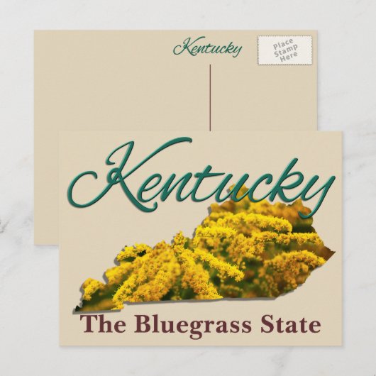 Postkarte - KENTUCKY (Vorne/Hinten)