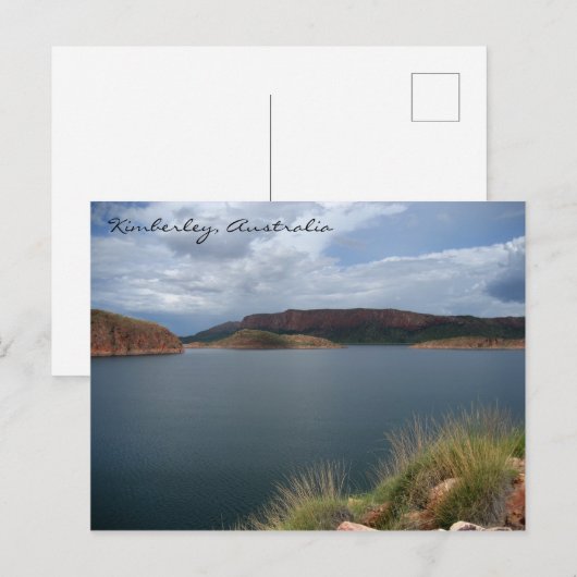 Postkarte Kimberleys Australien (Vorne/Hinten)