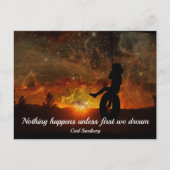 Postkarte "Kind in Reifenschwung" (Vorderseite)