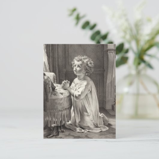 Postkarte "Kindergebet" (Stehend Vorderseite)