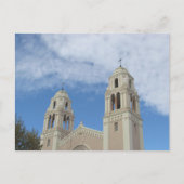 Postkarte - Kirchenturm in Petaluma (Vorderseite)