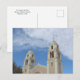 Postkarte - Kirchtürme in Petaluma