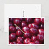 Postkarte - Kirschen (Vorne/Hinten)