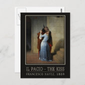 Postkarte Kiss/Il Bacio (Vorne/Hinten)