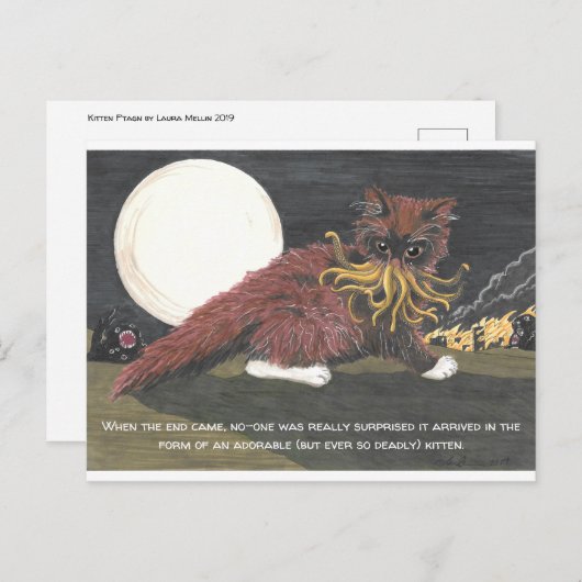 Postkarte: Kitten F'tagn Postkarte (Vorne/Hinten)