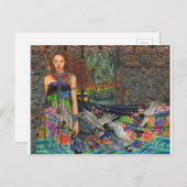 Postkarte "Klage für das Leben" (Vorne/Hinten)