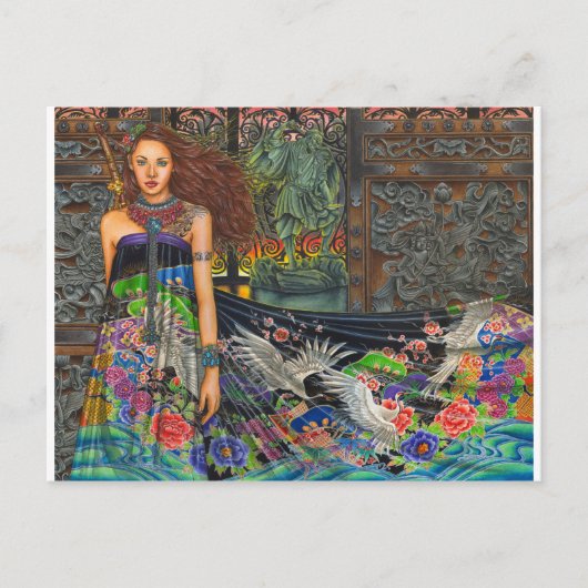 Postkarte "Klage für das Leben" (Vorderseite)