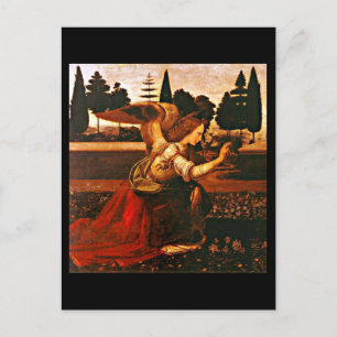 Postkarte-Klassiker/Retro-Leonardo da Vinci 14 Postkarte