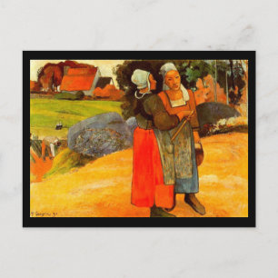 Postkarte-Klassiker/Retro-Paul Gauguin 18 Postkarte
