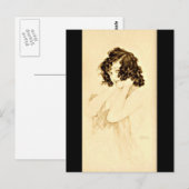 Postkarte-Klassiker/Retro-Raphael Kirchner 28 Postkarte (Vorne/Hinten)