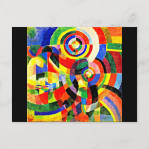 Postkarte-Klassiker/Retro-Robert Delaunay 14 Postkarte