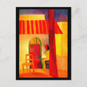 Postkarte-Klassiker/Vintage-August Macke 8 Postkarte