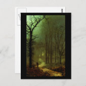 Postkarte-Klassisch/Vintag-Grimshaw 4 Postkarte (Vorne/Hinten)