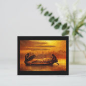 Postkarte-Klassisch/Vintag-Grimshaw 5 Postkarte (Stehend Vorderseite)