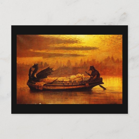 Postkarte-Klassisch/Vintag-Grimshaw 5 Postkarte (Vorderseite)