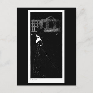 Postkarte-klassische Illustration-Aubrey Beardsley Postkarte