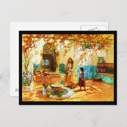 Postkarte - Klassische Kunst - Bridgman 10 (Vorne/Hinten)