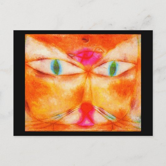 Postkarte - Klassische Kunst - Klee 10 (Vorderseite)