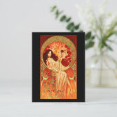 Postkarte - Klassische Kunst - Mucha 13 (Stehend Vorderseite)