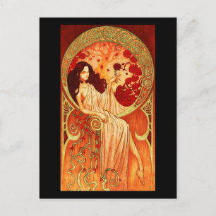 Postkarte - Klassische Kunst - Mucha 13