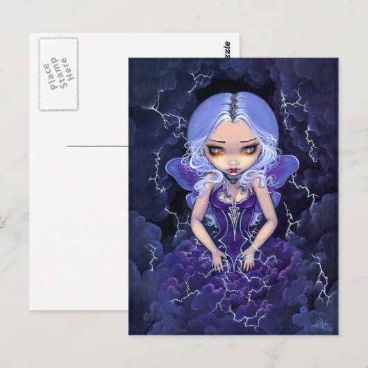 Postkarte "Kleid der Stürme" (Vorne/Hinten)