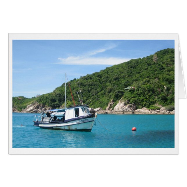 Postkarte Koh Tao, Thailand (Vorderseite (Horizontal))